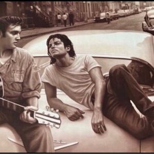 Vintage Style Music Legends Art Print Poster